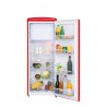 Upright Retro Vintage Black Refrigerator 218L RF218RRA++ FrigeluX