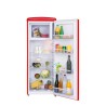 Upright Retro Vintage Black Refrigerator 218L RF218RRA++ FrigeluX