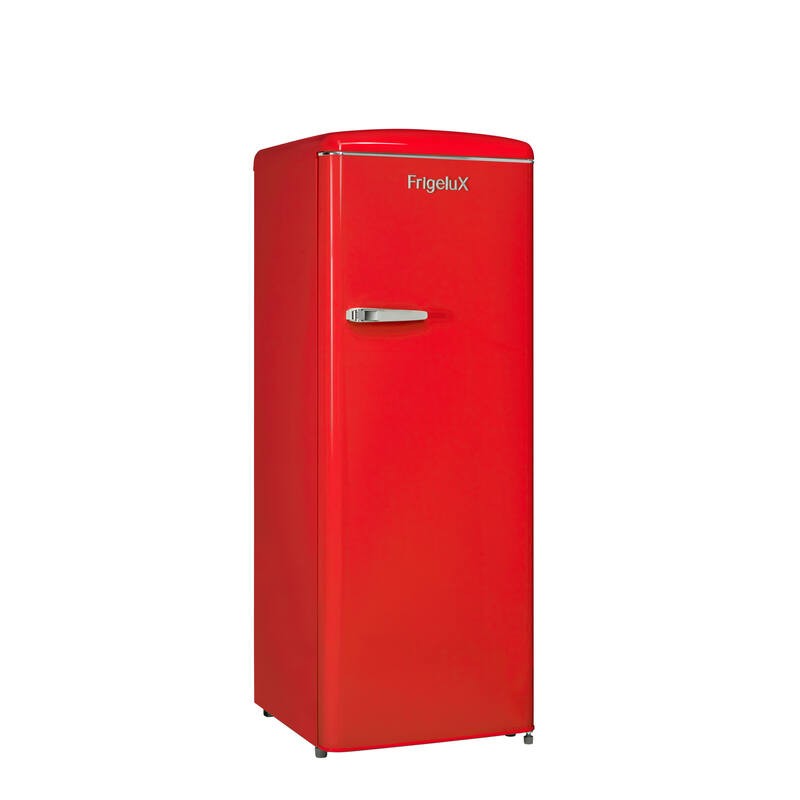Upright Retro Vintage Black Refrigerator 218L RF218RRA++ FrigeluX