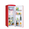 Upright Retro Vintage Black Refrigerator 218L RF218RRA++ FrigeluX