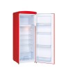 Upright Retro Vintage Black Refrigerator 218L RF218RRA++ FrigeluX