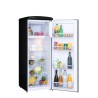 Vertical Refrigerator Retro Vintage Black 218L RF218RNA++ FrigeluX