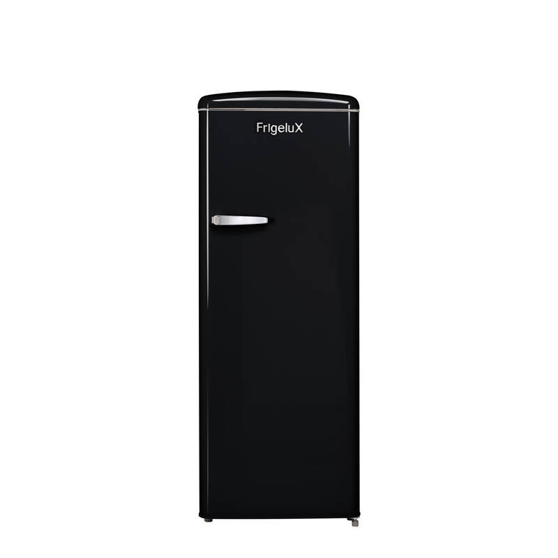 Vertical Refrigerator Retro Vintage Black 218L RF218RNA++ FrigeluX