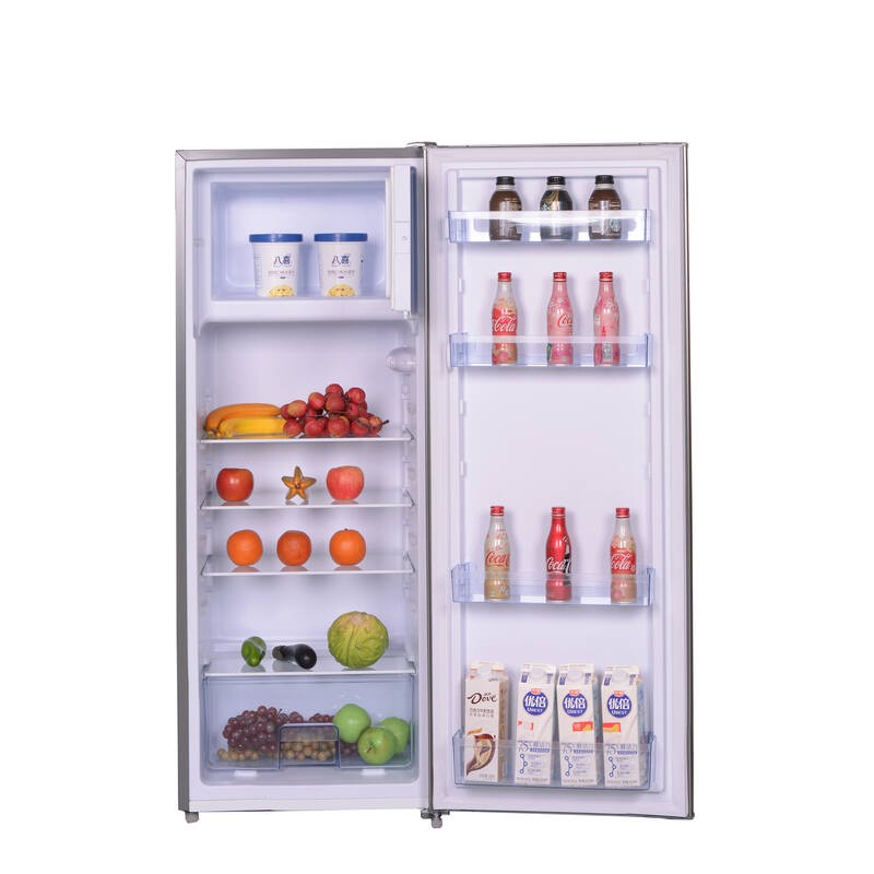 Stainless Steel Upright  Refrigerator R4A218XE 218L - FrigeluX