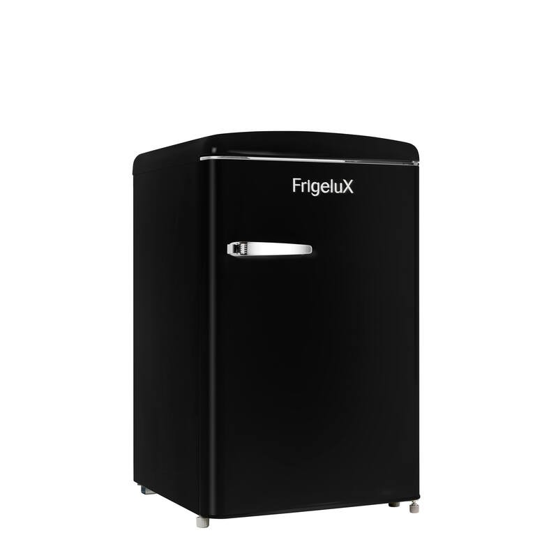 Retro Vintage Black Table-Top Refrigerator 108L R4TT108RNE - FrigeluX