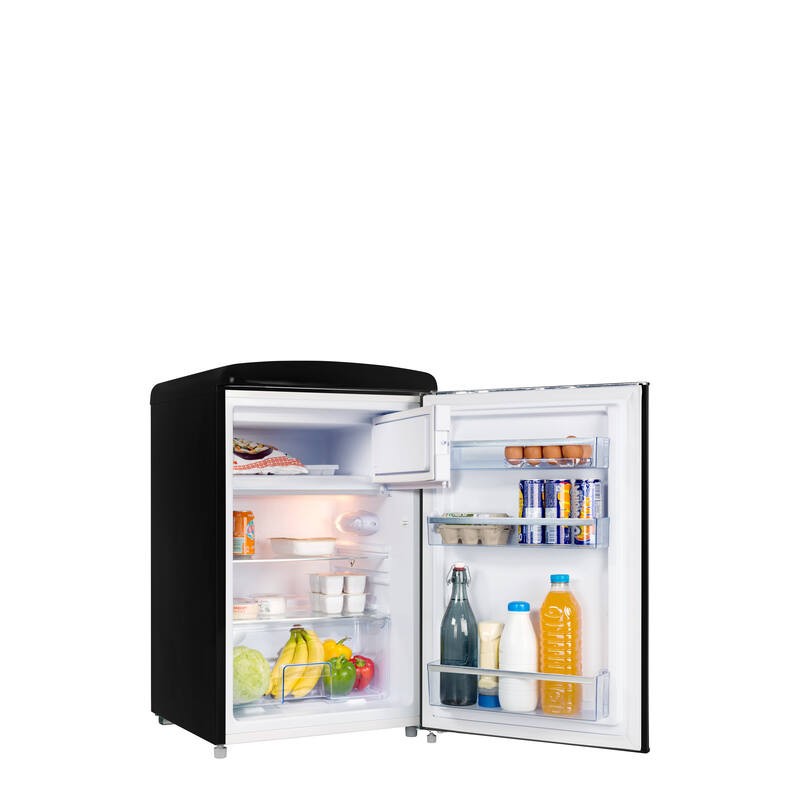 Retro Vintage Black Table-Top Refrigerator 108L R4TT108RNE - FrigeluX