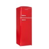Retro Vintage Red Refrigerator 2 Doors RFDP246RRA++ 245L - Frigelux