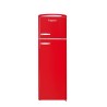 Retro Vintage Red Refrigerator 2 Doors RFDP246RRA++ 245L - Frigelux