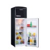Réfrigérateur Retro Vintage Noir 2 portes RFDP246RNA++ 245L - FrigeluX