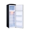 Réfrigérateur Retro Vintage Noir 2 portes RFDP246RNA++ 245L - FrigeluX