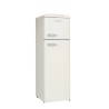 Retro Vintage Cream Refrigerator 2 Doors RFDP246RCA++ 245L - FrigeluX