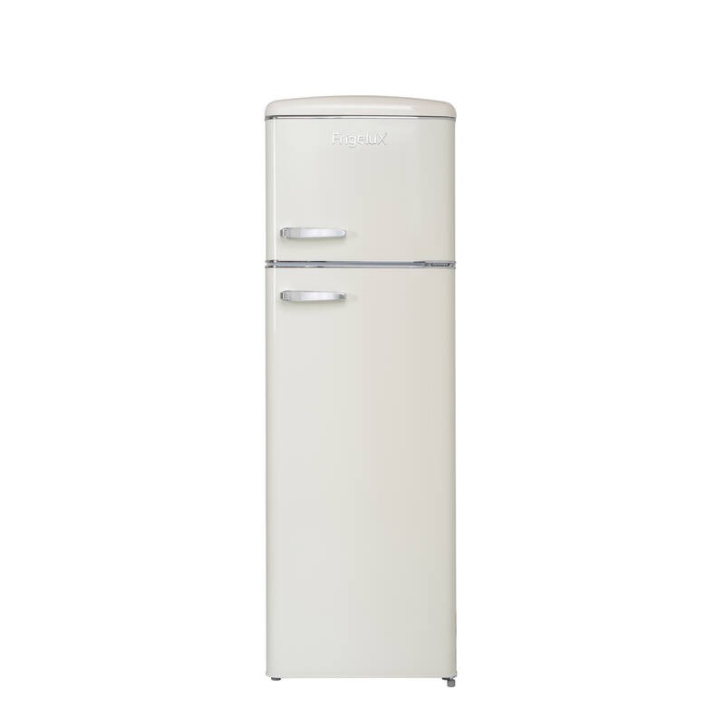 Retro Vintage Cream Refrigerator 2 Doors RFDP246RCA++ 245L - FrigeluX