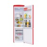 Retro Vintage Red Combinated Refrigerator 244L CB255RRA++ FrigeluX
