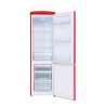 Retro Vintage Red Combinated Refrigerator 244L CB255RRA++ FrigeluX