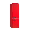 Retro Vintage Red Combinated Refrigerator 244L CB255RRA++ FrigeluX