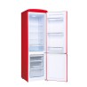 Retro Vintage Red Combinated Refrigerator 244L CB255RRA++ FrigeluX