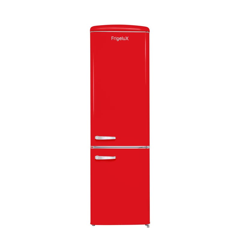 Réfrigérateur Combiné Retro Vintage Rouge 244L CB255RRA++ FrigeluX