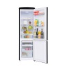 Retro Vintage Combined fridge & freezer Black 244L CB255RCA++ FrigeluX