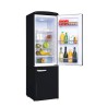 Réfrigérateur Combiné Retro Vintage Noir 244L CB255RNA++ FrigeluX