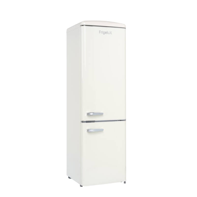 Retro Vintage Combined fridge & freezer Cream 244L CB255RCA++ FrigeluX