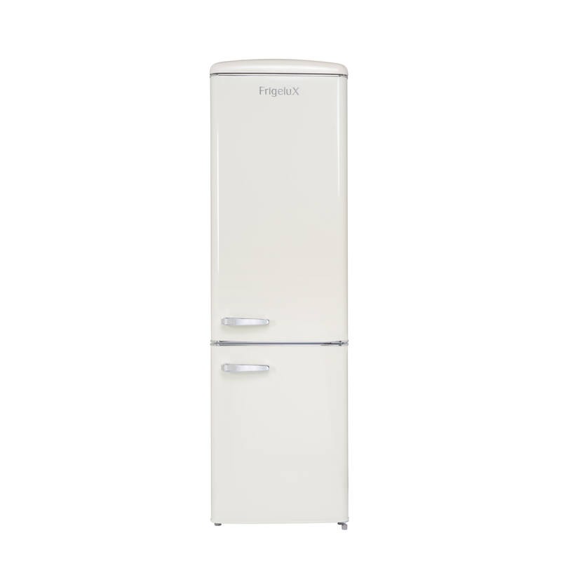 Retro Vintage Combined fridge & freezer Cream 244L CB255RCA++ FrigeluX