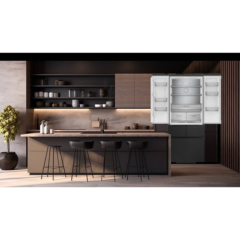 Réfrigérateur-Congélateur French Door Noir FRD190XBI 413L  - FrigeluX