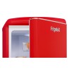 Retro Vintage Red Combinated Refrigerator 244L CB255RRA++ FrigeluX