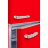 Retro Vintage Red Combinated Refrigerator 244L CB255RRA++ FrigeluX