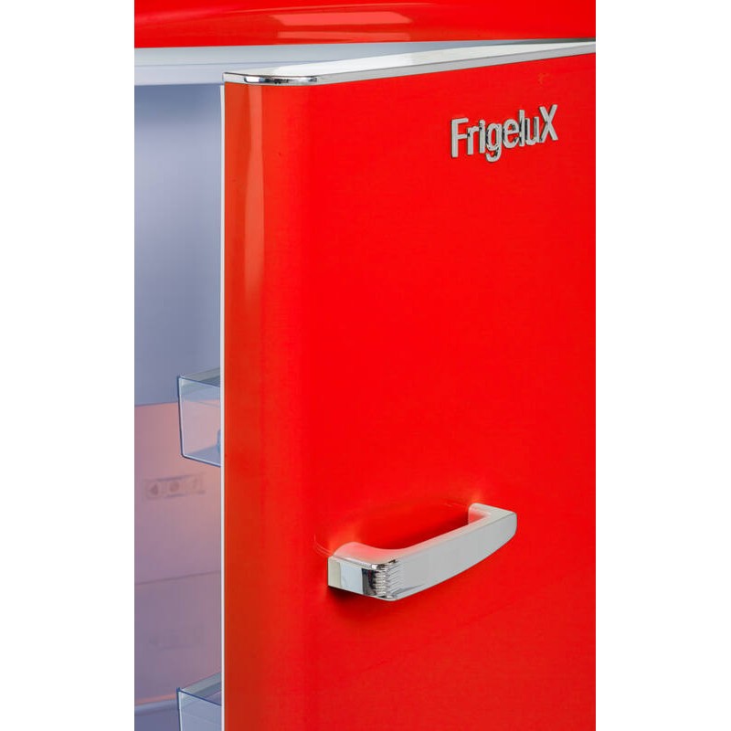 Upright Retro Vintage Black Refrigerator 218L RF218RRA++ FrigeluX