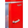 Upright Retro Vintage Black Refrigerator 218L RF218RRA++ FrigeluX