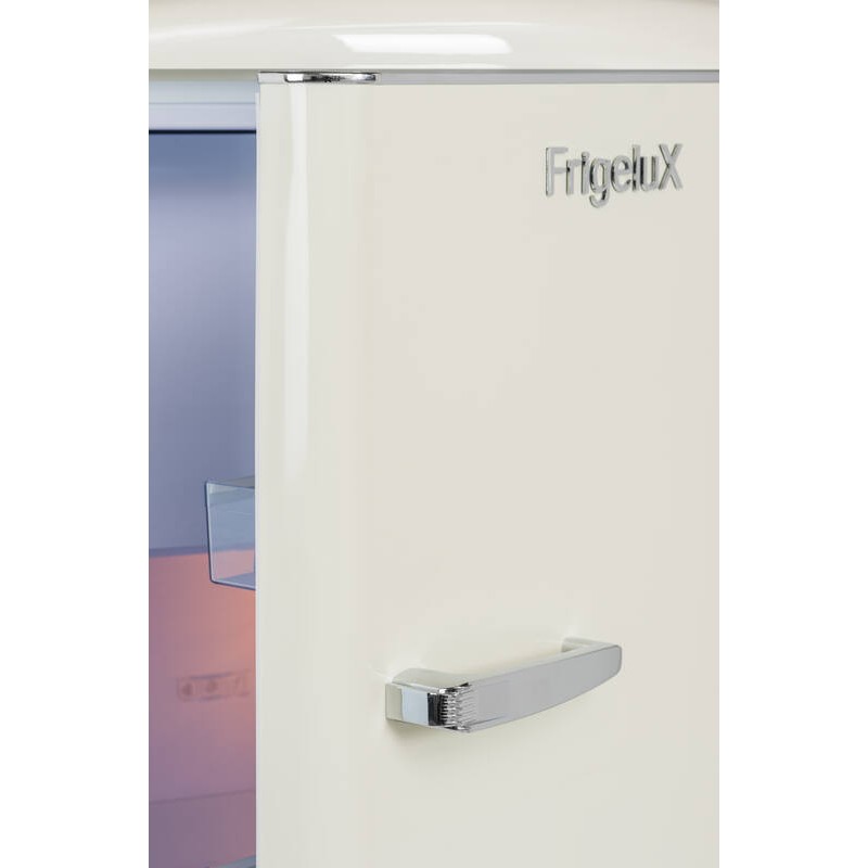 Upright Retro Vintage Cream Refrigerator 218L RF218RCA++  FrigeluX
