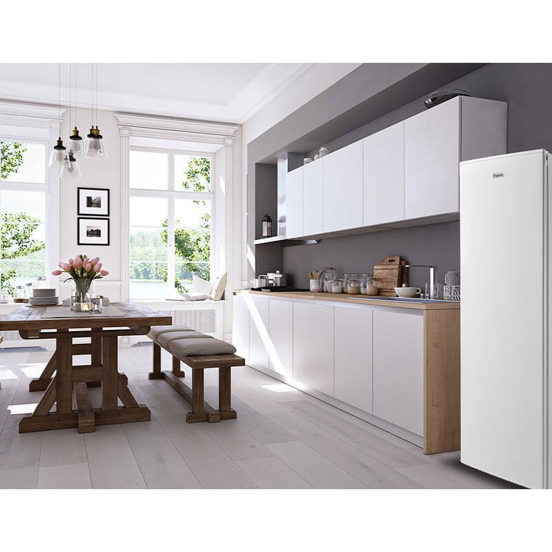 White Upright Refrigerator RA235BE 230L - FrigeluX