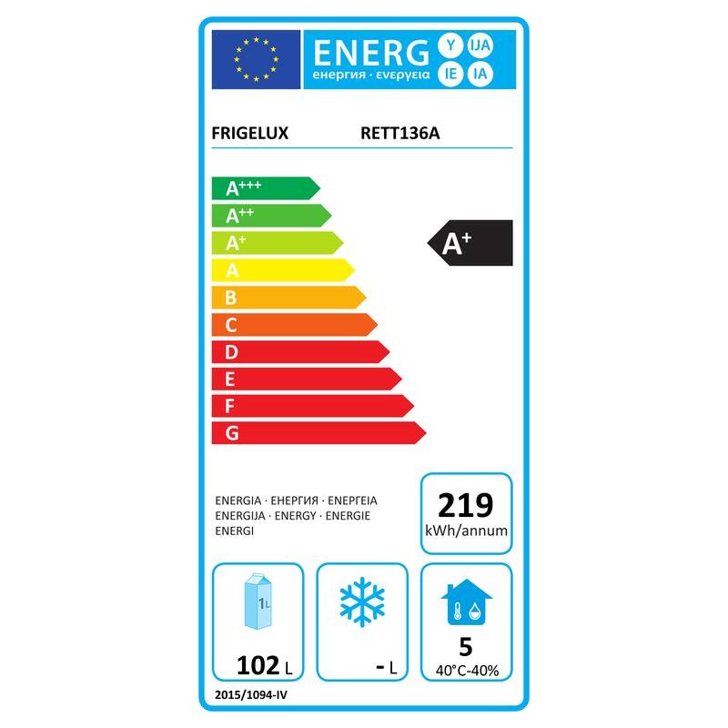 Réfrigérateur Extérieur RETT136A 136L - FrigeluX