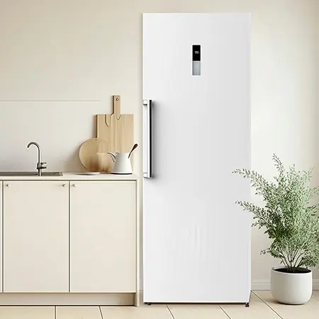 Upright freezers